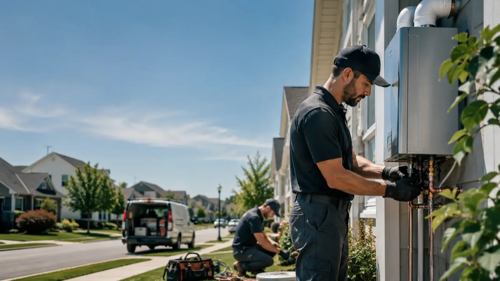 Tankless Water Heater Installation in Kingston, RI